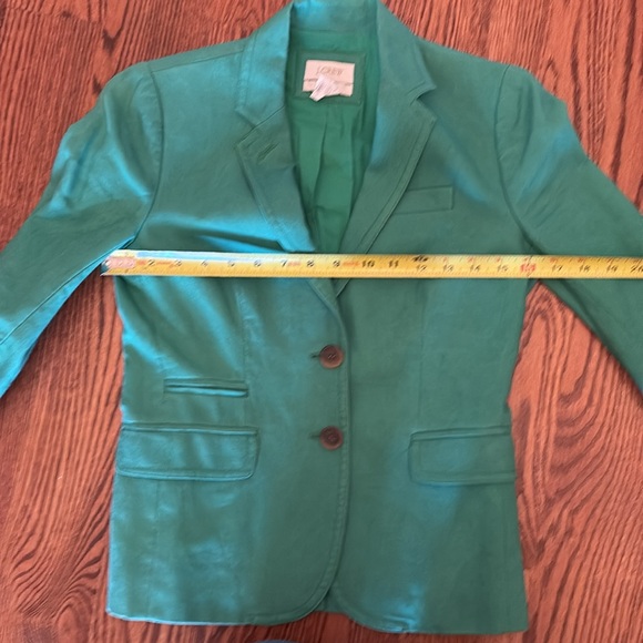 J Crew Green Schoolboy Blazer Size 00 - Picture 8 of 8